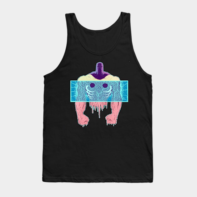 Cankor X-RAY for black shirts Tank Top by Cankor Comics